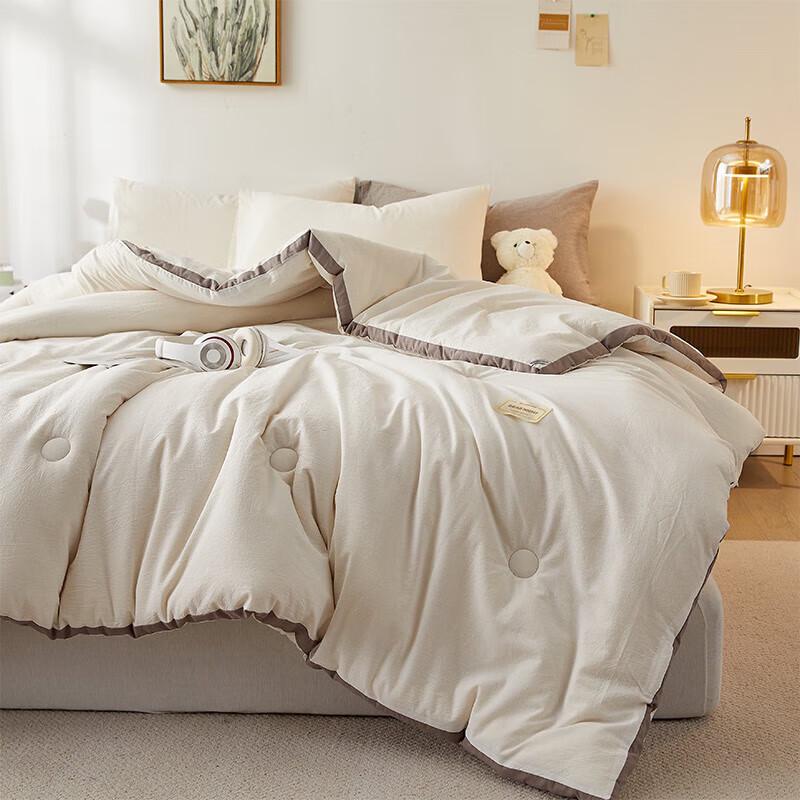 HAYLAN HOME Washable Xinjiang Cotton Winter Quilt