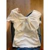 Short-sleeved Suspender Vest for Women's In Summer with Breast Pad Integrated Base and Fashionable Hot Girl Outer Top