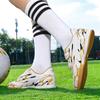 Jungen Fußballschuhe Gummi Weiche Sohle Kinder Professionelle Kunstrasen Trainingsfußballschuhe für Mädchen