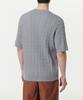 MUSINSA STANDARD Cable Crew Neck Short Sleeve Knit [Gray]