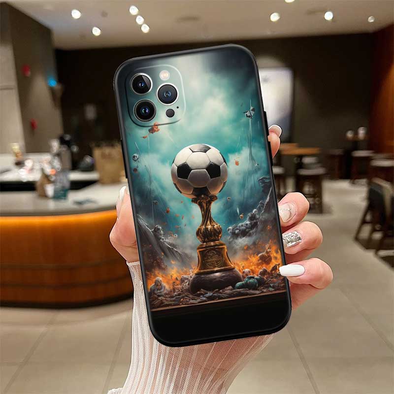 NH26 Football Soccer Phone Case for OPPO A40 A60 A80 A15 A16 A16K A12 A17 A17K A54 A54S A53 A53S A55 A56 A57 A98 F23