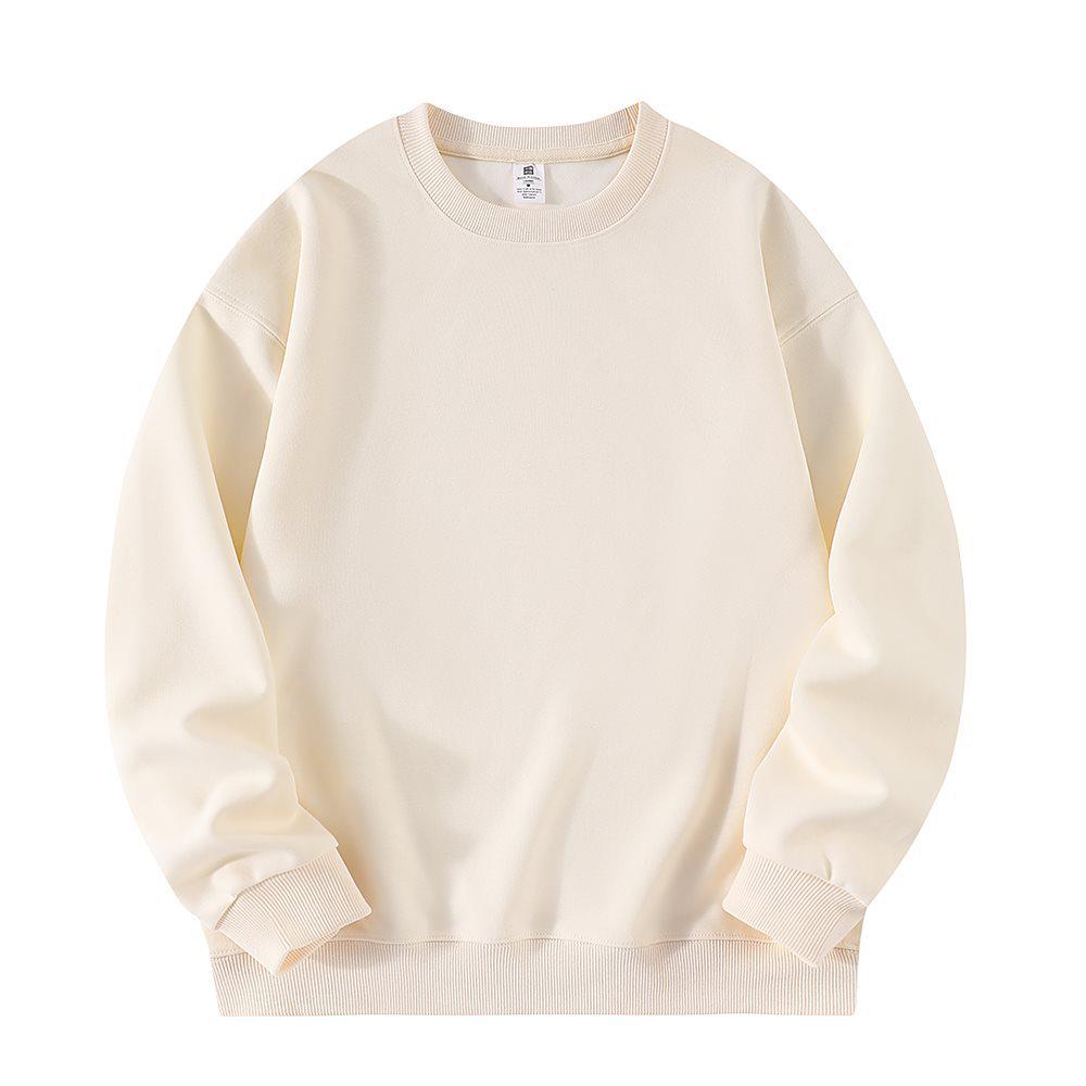 Spring & Autumn Cotton Round Neck Trendy Slim Hoodie for Men & Women