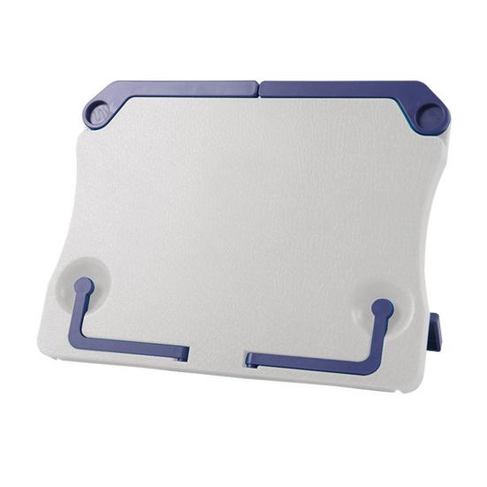 

Пюпитр с регулируемым углом наклона, ультратонкий, яркого цвета, легко переносимый, складной, подставка для книги, пластиковый, складной, для нот белый