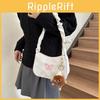 2023 New Simple Casual Handbag Street Fashion Oxford Cloth Shoulder Bag