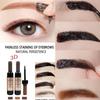 Tear Away Eyebrow Gel Semi-Permanent 3D Eyebrow Tinting Cream Natural Long Lasting Eyebrow Gel Long Lasting 24 Hour Setting Tattoo Eyebrow Natural