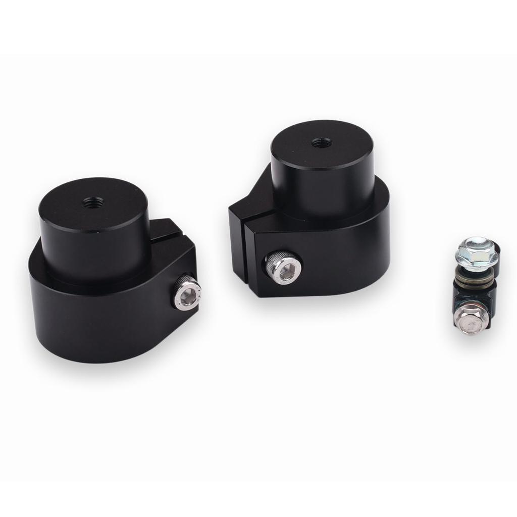 LEDISHUN Handlebar risers for Ninja 400 (2018-2024) and Ninja 250 (2019-2024) - approximately 30mm lift