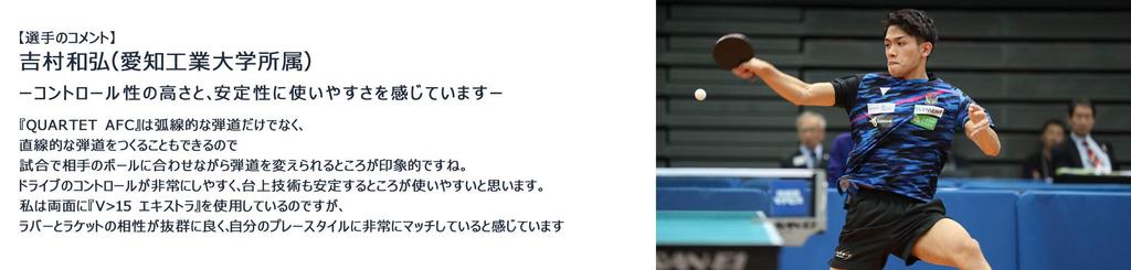 VICTAS Quartet AFC Penholder Table Tennis Racket Offensive with Special 028603 (Chinese Style) Material,