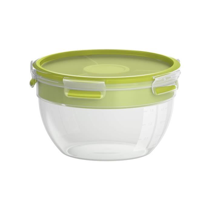 Emsa boîte à salade clip &amp; go 2,6l