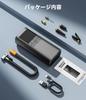 Electric Bicycle/Motorcycle/Car Air Pump, Cordless, 6000mAh High-Capacity Battery, Compatible with Presta/Schrader/American Valves, Automatic Shut-off