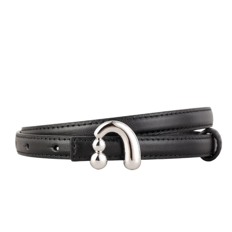 Women S Leather Belt Pin Buckle For Jeans Casual Fashion Accessory