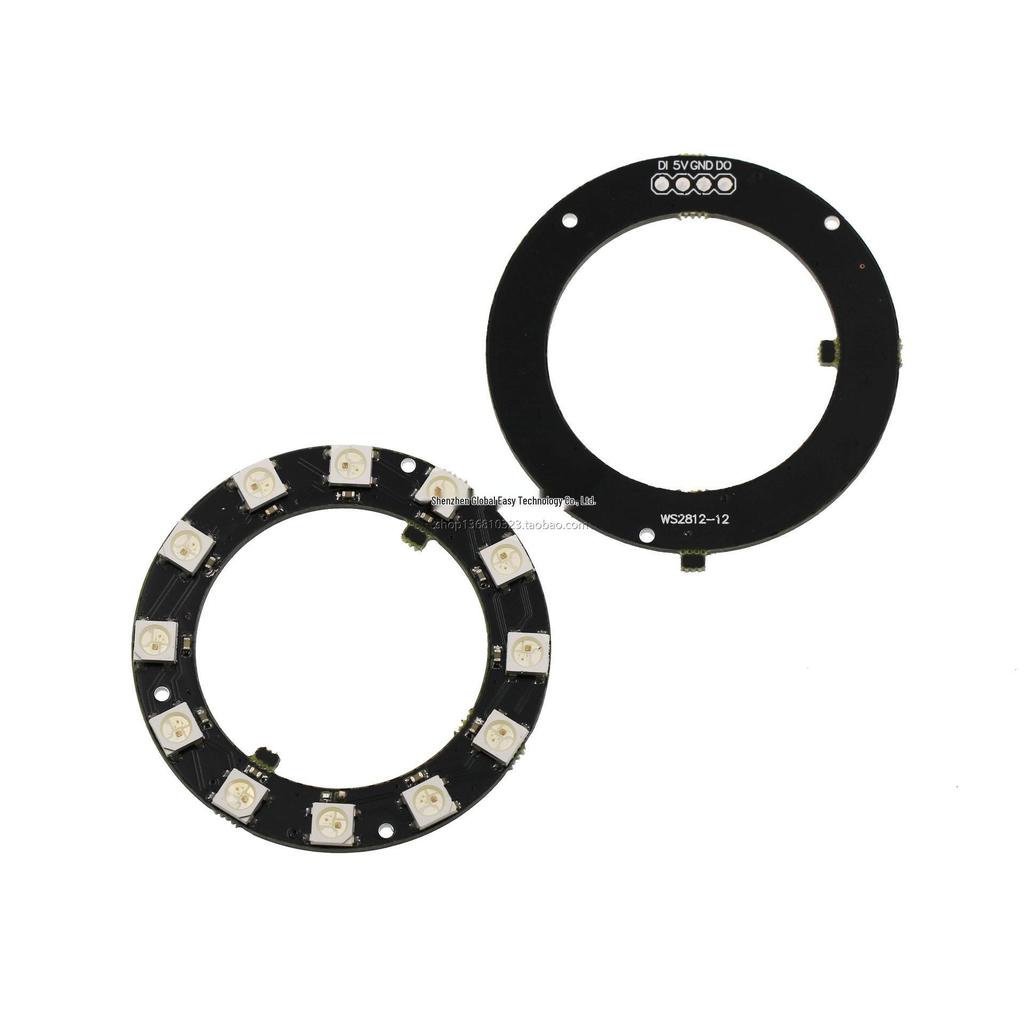 12-bit WS2812 5050 RGB LED Smart Full-Color Ring Development Board