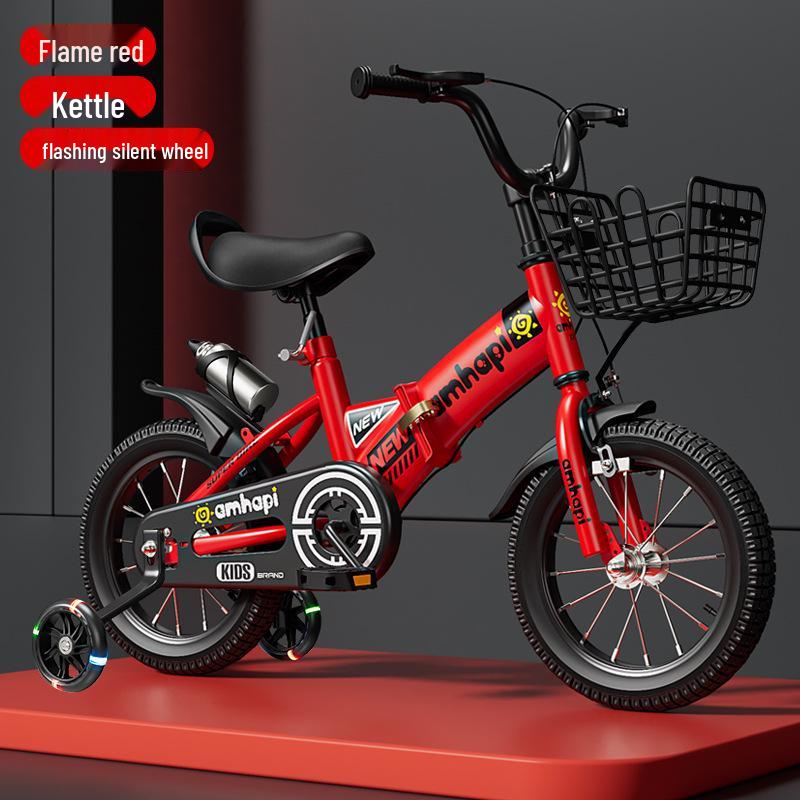 

16-дюймовый детский складной трехколесный велосипед с педалями для возраста 2-8 лет 16 inch for 100-120 cm height