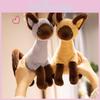 Cat Plush Siamese Toy Cartoon Stuffed Doll Animal Bedroom Decoration Kids Gift
