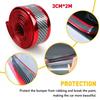 Carbon Fiber Car Door Sill Plate Scuff Cover Vinyl Sticker Sticker Accessories M