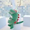 Cute Green Dinosaur Plush Keychain Pendant Charm