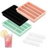 Transparent Dust Cover Silicone Ice Mold For Water Control Reusable Forpopsicle Making Tool Bottle