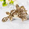 Fashion Multicolor Rhinestone Flower Brooch Pin Lady Dress Scarf Bag Accessory