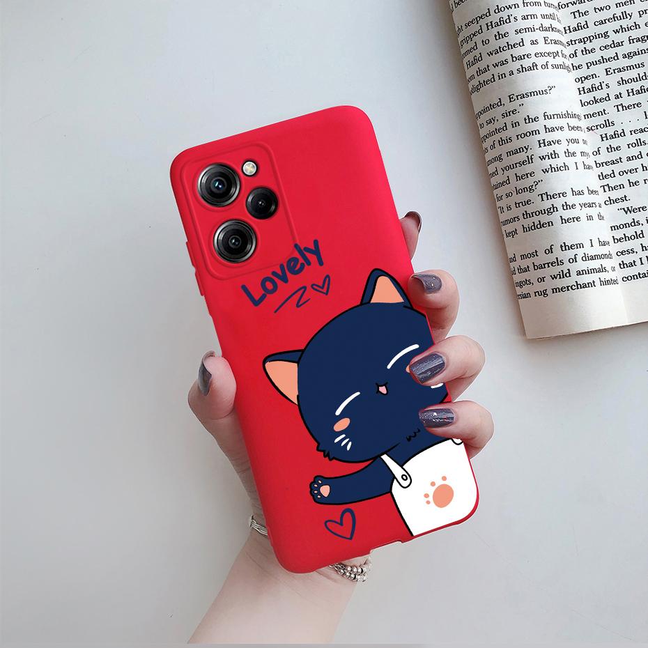 For Poco X5 Pro Case For Xiaomi Poco X5 PocoX5 X 5 Pro 5G Cute Astronaut Marble Phone Case Back Cover Shockproof Soft TPU Funda