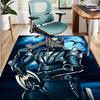 Knight Rider Pattern Rug, Indoor/Outdoor Mat, for Picnic, Gameroom, Bedroom, Office, Living Room, Home Decor Carpet, Birthday Gift