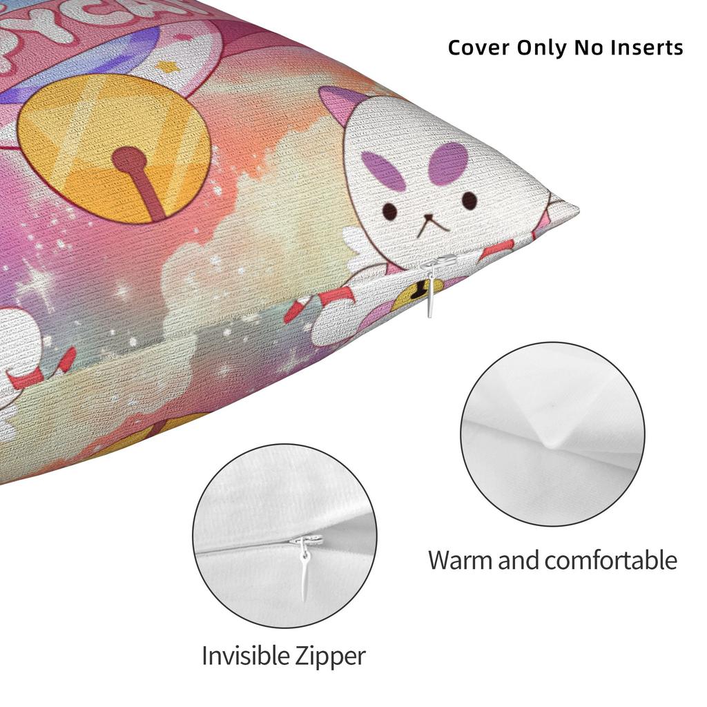 Pillow Case B-Bee And P-Puppycat Comfy Pillow Cover For Wedding Party Home Decor Vintage Pillowcases