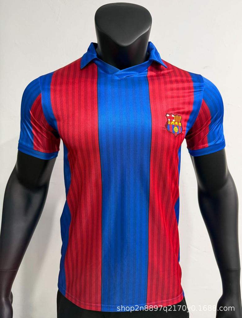Retro jersey nostalgic version National team version Club version League version Classic short-sleeved men's **