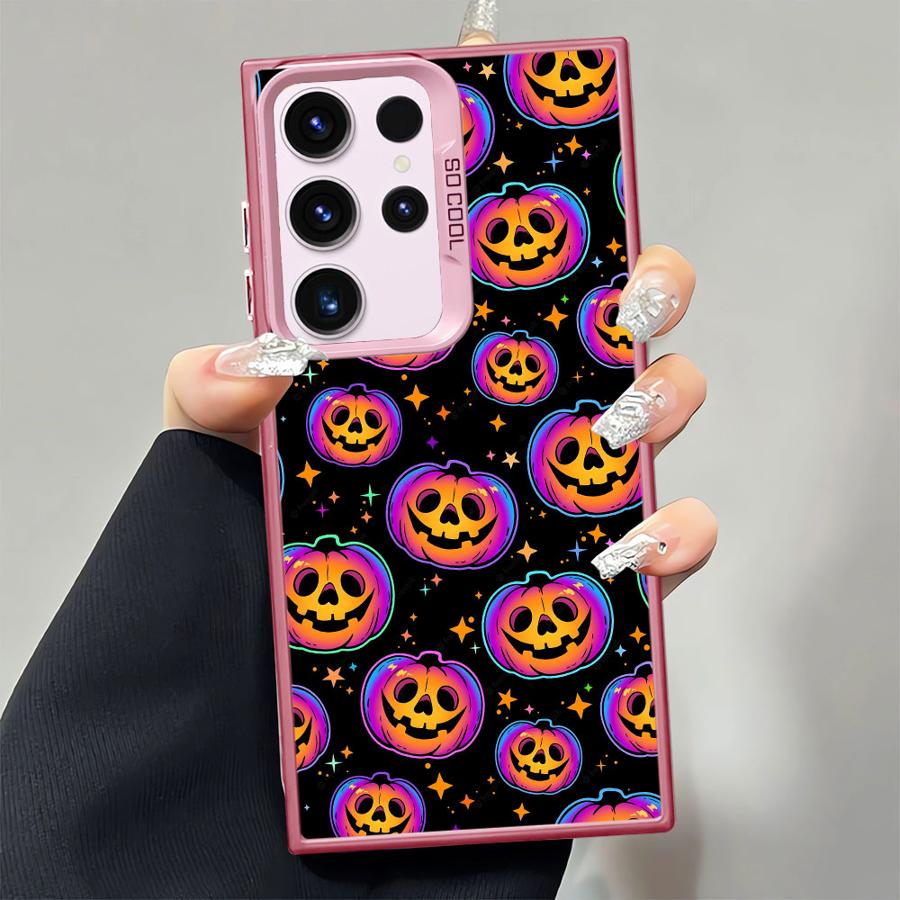 Monster Halloween Geister Hülle für Samsung Galaxy S23 S24Ultra S22 Ultra S20 FE S25Plus S21 S24 FE S25 Note 20 Ultra Weiche Abdeckung