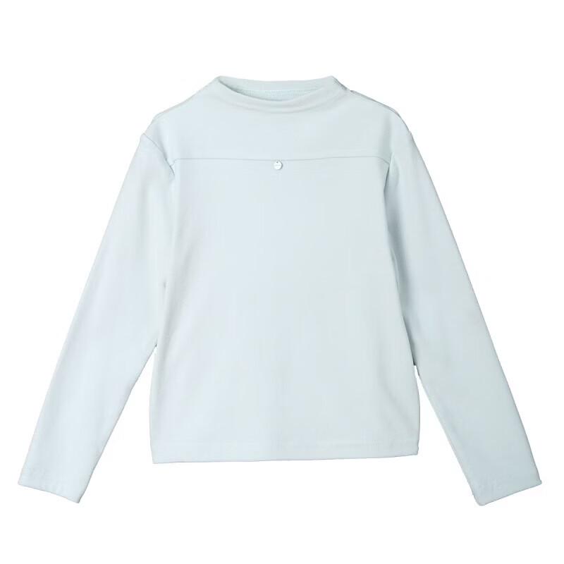 LUSON Girls' Stretchy Soft Modal Long-Sleeve Base Layer Top