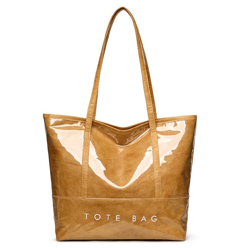 PVC Women's Portable Leisure Commuting Handbag