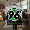 1pc Hannover 96 Print Flannel Blanket, High Quality Comfortable for All Seasons, Home Decor, Warmth and Comfort, Perfect for Christmas Gifts58