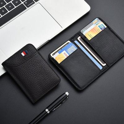 1Pc Luxury  Card Bag  Multi Functional Thin Multi Slot Mini Pocket Coin Wallet