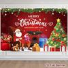 Merry Christmas Background 150*100cm Polyester Backdrop for Home & Outdoor Holiday Decor 2026 Christmas Celebrations Xma