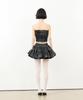 Leobyui Cabbage Tiered Skirt Black