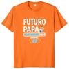Future Papa 2024 T Shirt First Father Announces Dad Gift Clothing O-neck 100% Cotton Soft T-shirts EU Size