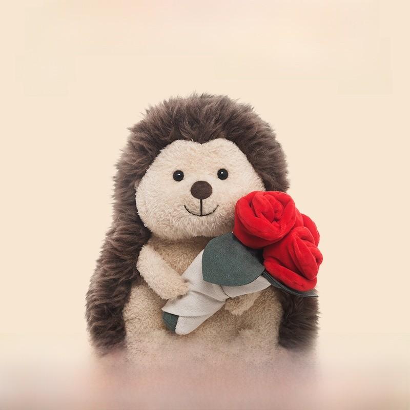 Hedgehog Plush Toy With Pp Cotton Filling For Kids Bedroom Decor And Gift Idea
