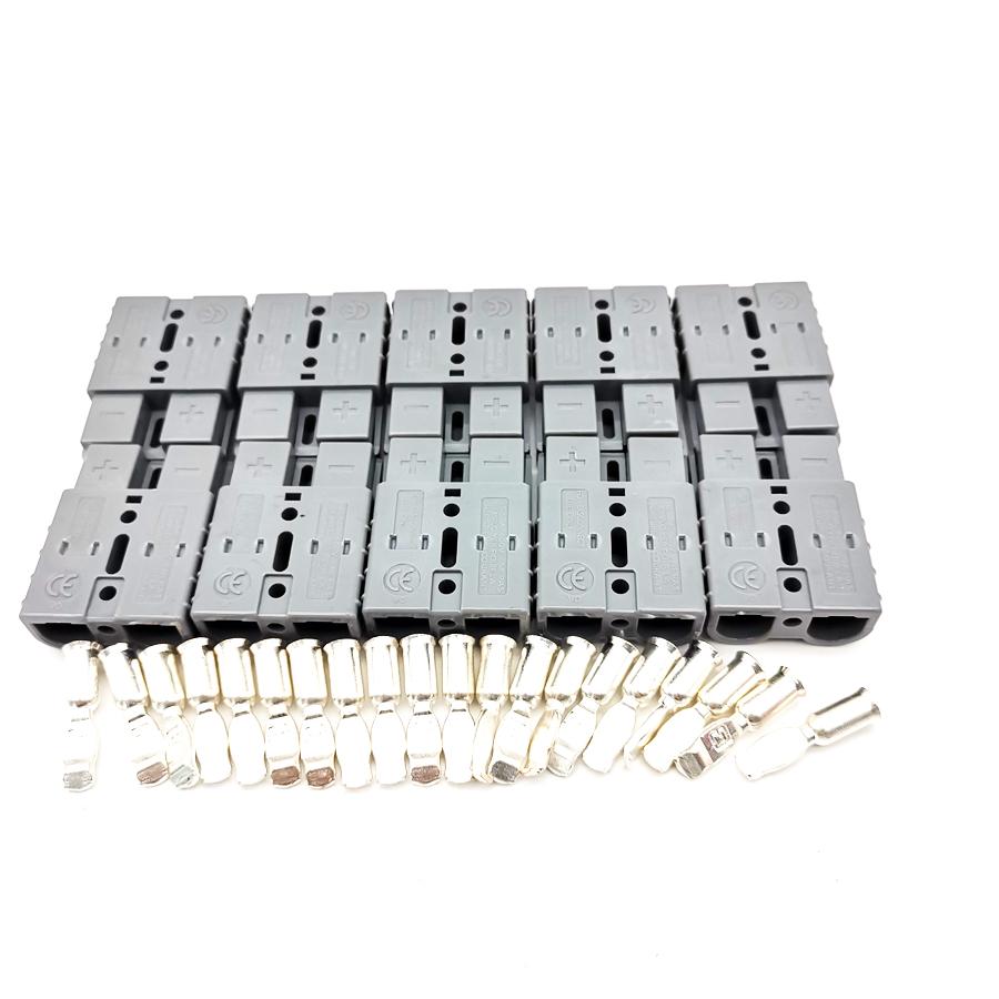 10 X Battery Quick Connector Kit 50A 6AWG Plug Connect Disconnect Winch Trailer