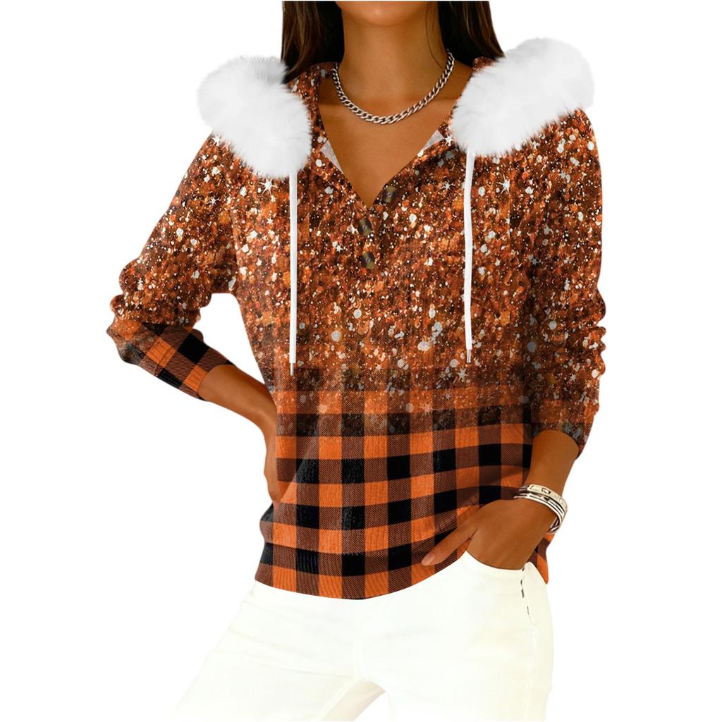 Damenmantel Langärmeliger Kapuzen-Winter-Warmmantel Jacke