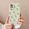 For Vivo V15 S10 Y75 S16 V17 Y77 Phone Bags Naughty Cartoon Dinosaur Patterns Camera Protection Shockproof Silicone Cover Case For Vivo Bumper Housing