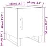 VidaXL Bedside Tables 2 Pcs Concrete Grey 40x40x50 Cm Engineered Wood 827621
