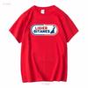 Ligier Gitanes Active Logo T Shirt Funny Size Mode American long or short sleeves vintage Washed fashion Casual Breathable
