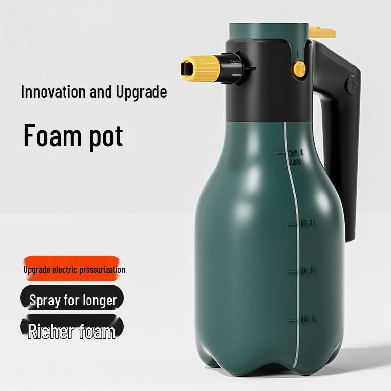 Puluqi 2L High-Pressure Car Wash Foam Spray Bottle