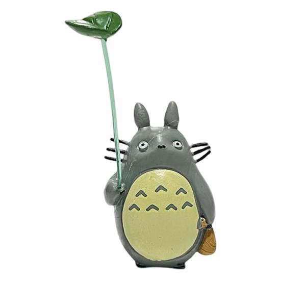 

Украшение аквариума, яркий цветной аквариум, ландшафтный дизайн, ПВХ аниме, фигурка кота Миядзаки с листом L серый