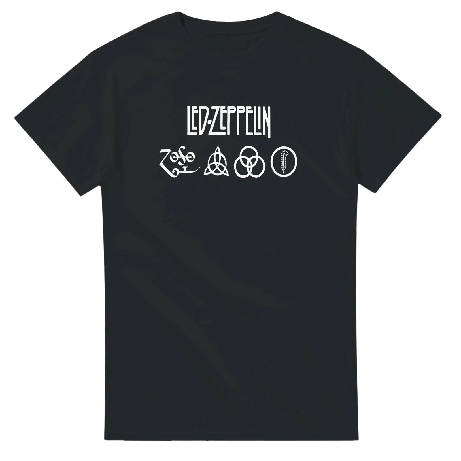 

Унисекс Футболка LED ZEPPELIN | Графическая футболка Классического Рок-Бэнда 3XL