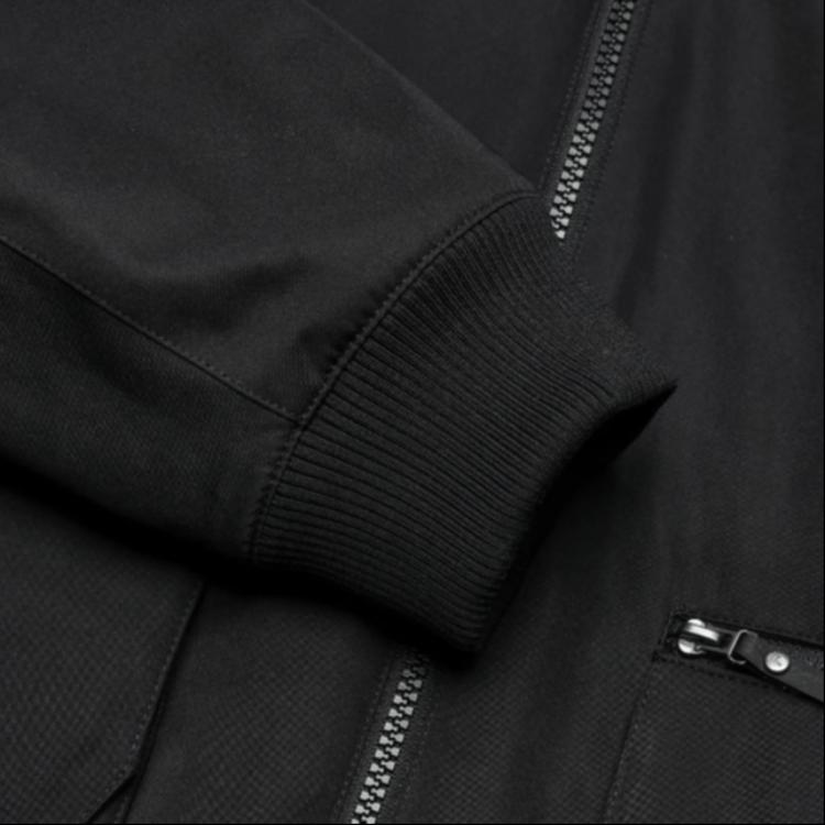 Fila Casual Outdoor Multi-Pocket Zipper Jacket Men Jackets Black F11M349916F-BK