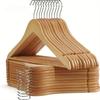 10 Kleiderbügel mit rutschfestem Design, Wäscheständer, robuste, strapazierfähige Kleiderbügel, Aufbewahrung für Haushaltskleidung zum Trocknen