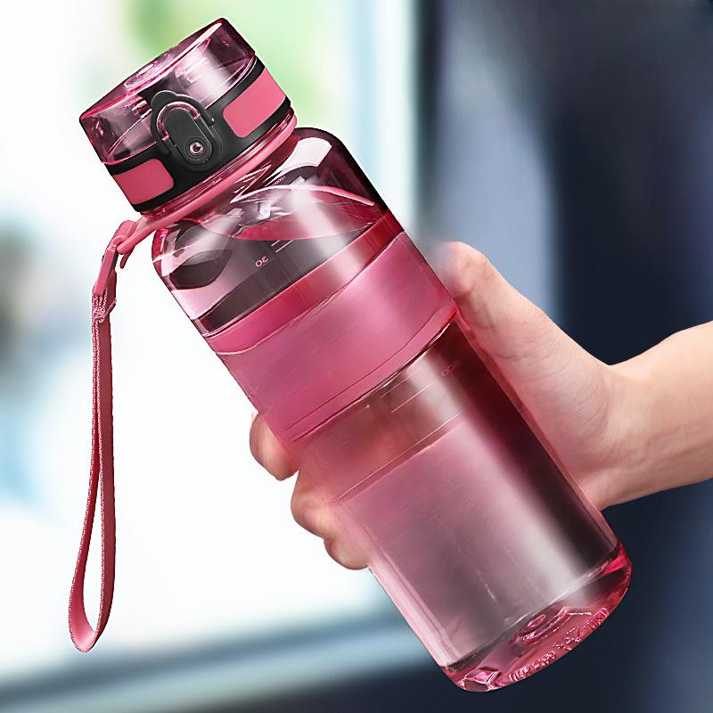 Vannkopp Mannlig Bærbar Sport Plastkopp Sommer Gym Vannkoker Kvinnelig Student Utekopp