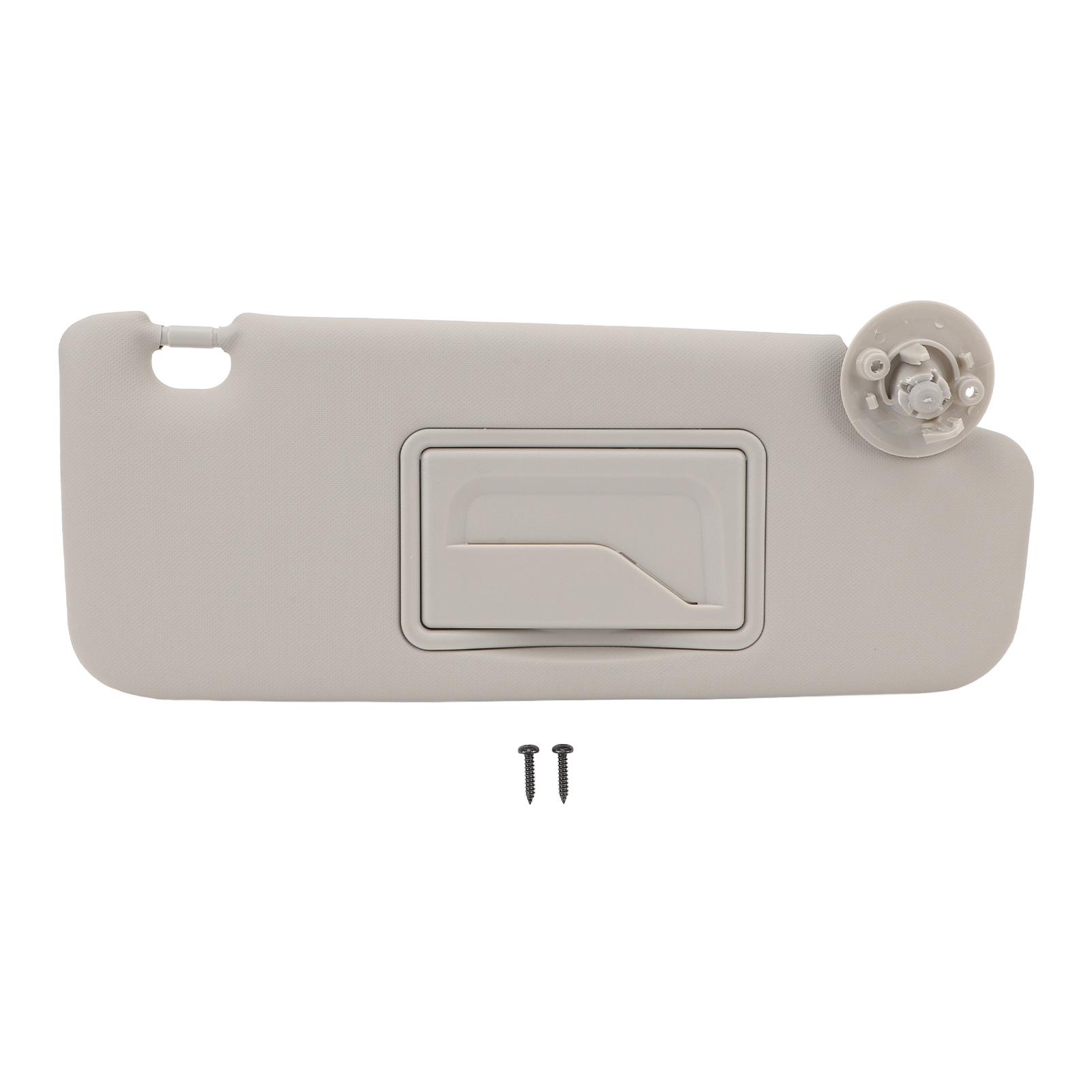 

Солнцезащитный козырек, серый пластик P95327509 Регулируемый внутренний солнцезащитный козырек для Aveo 2011 года2016 Right