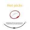20PCS color paint wire rope 25 colors manufacturer wholesale key ring chain DIY tag cartoon key lanyard accessories