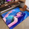 1pc KPop Demon Hunters30 Design Printed Area Rug Carpet for Bedroom Living Room Home Decor Rugs Mat Non Slip Mat Rug for Bedside