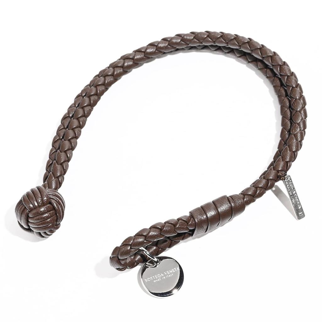 [Bottega Veneta] Armband, Größe M, Intrecciato-Leder, HerrenDamen, Braun, 113546 V3UN1 2062 M, Hergestellt in Italien, Echtes Leder [Artikel]