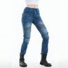 Motorcycle Jeans Women's Knight Slim-fit Locomotive Jeans Cycling Anti-drop Pants, Silicone Protective Gear